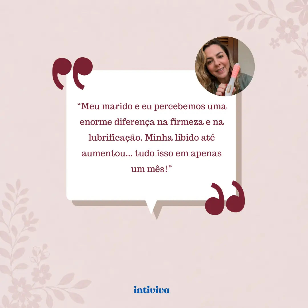Intiviva Dispositivo de Rejuvenescimento Vaginal com Luz Vermelha