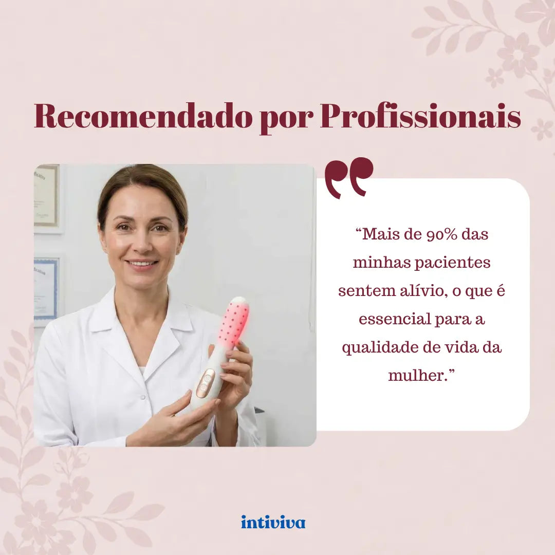 Intiviva Dispositivo de Rejuvenescimento Vaginal com Luz Vermelha
